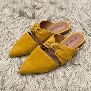 Jeffrey Campbell Charlin suede mules size 7